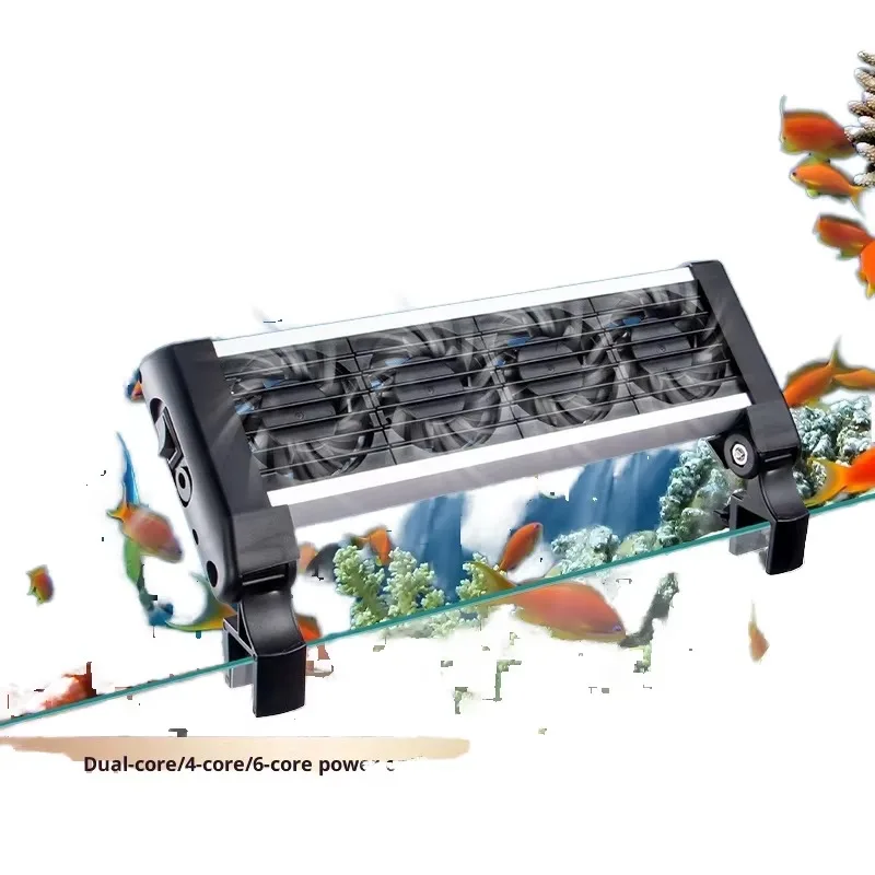 Cool Fish 220V Living Room Aquarium Cooling Fan Eco-friendly Adjustable Angle Airflow Power-saving for Fish Turtle Coral Tanks
Cool Fish 220V Living Room Aquarium Cooling Fan Eco-friendly Adjustable Angle Airflow Power-saving for Fish Turtle Coral Tanks
