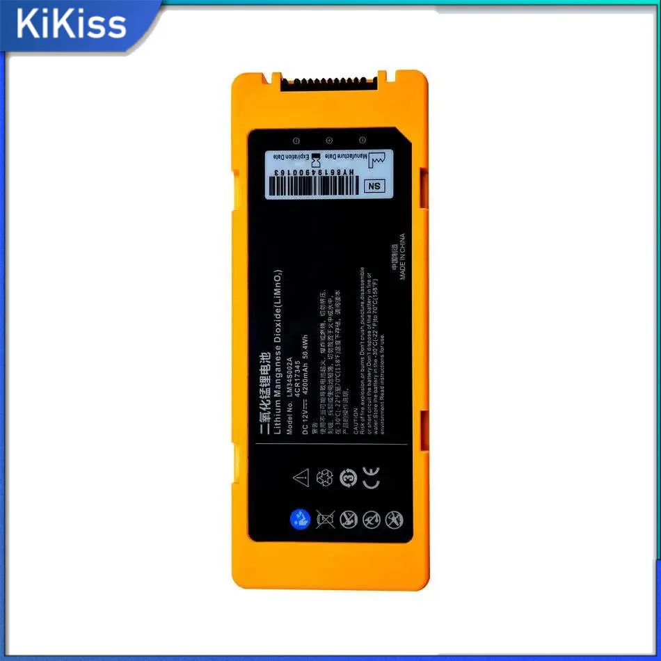 High Compatibility LM34S002A Defibrillator Battery For Mindray Aed C1 C2 S1 S2 C1A Good Low-Temperature Performance 4200Mah
High Compatibility LM34S002A Defibrillator Battery For Mindray Aed C1 C2 S1 S2 C1A Good Low-Temperature Performance 4200Mah