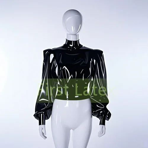 Handmade Sexy Woman Bodysuit Natural Latex Lady's Long Sleeve Loosen Shirt Latex Woman Bloose Party Halloween Wear Back Zip
Handmade Sexy Woman Bodysuit Natural Latex Lady's Long Sleeve Loosen Shirt Latex Woman Bloose Party Halloween Wear Back Zip