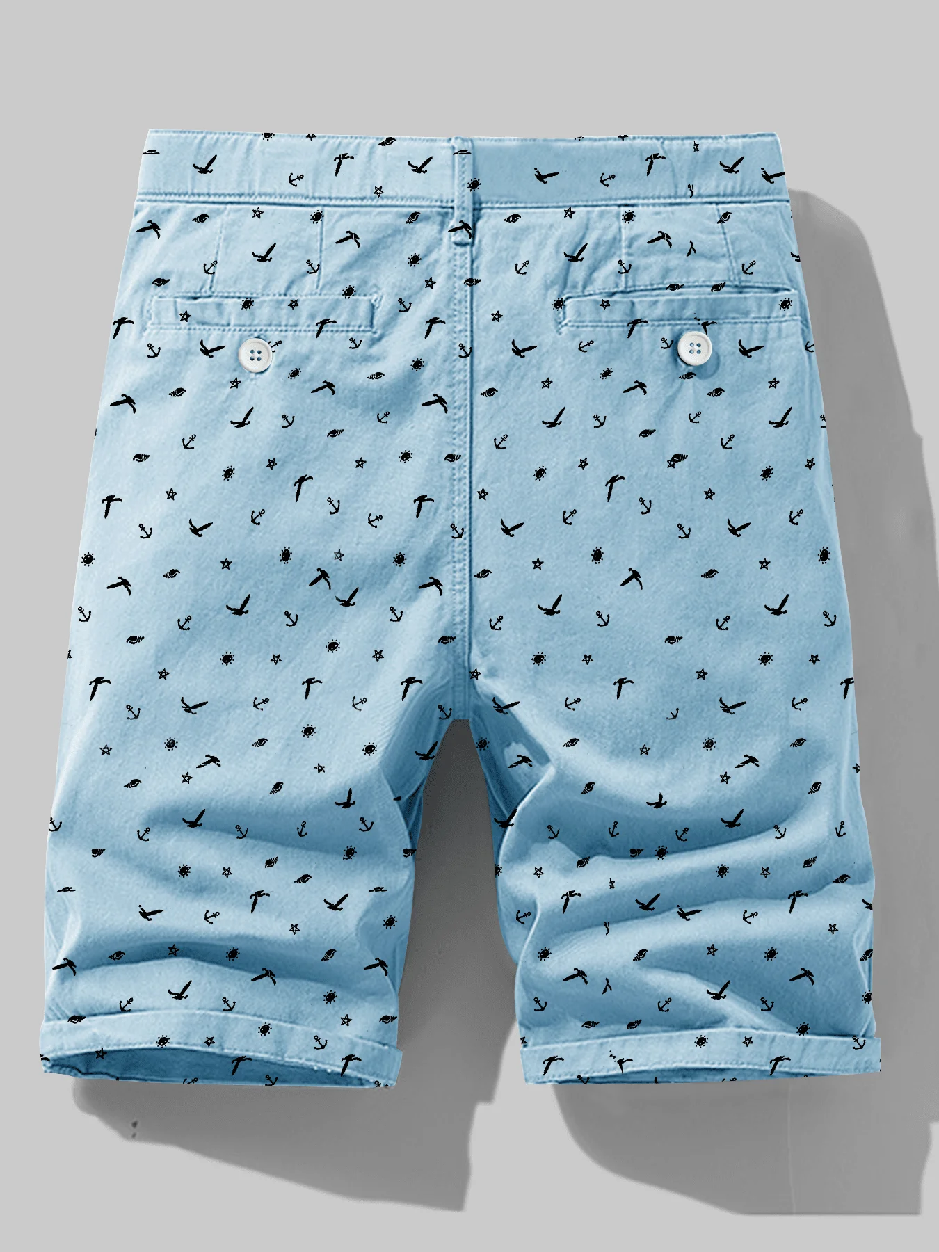 Mens Printed Casual Summer Shorts With Button Fly And Pockets
Mens Printed Casual Summer Shorts With Button Fly And Pockets
