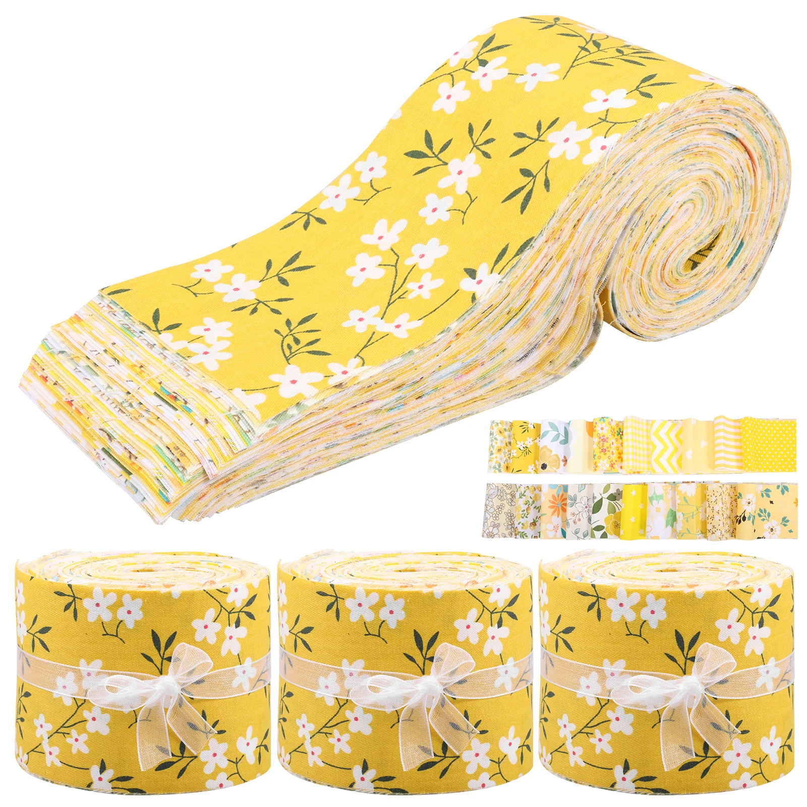 4Packs 160 Pcs Precut Jelly Roll Fabric Soft Cotton Jelly Roll Fabric Strip for Quilting Crafting Sewing DIY Decoration
4Packs 160 Pcs Precut Jelly Roll Fabric Soft Cotton Jelly Roll Fabric Strip for Quilting Crafting Sewing DIY Decoration