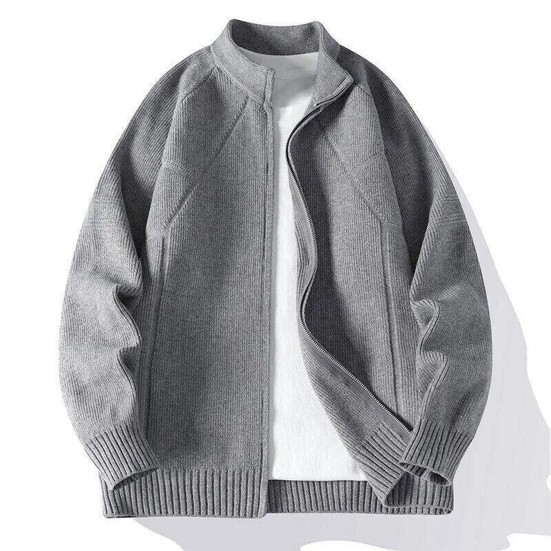 GIOIOM's Jacket, новинка весны 20225, однотонный свитер с воротником-стойкой, модный универсальный повседневный вязаный кардиган, куртка
GIOIOM's Jacket, новинка весны 20225, однотонный свитер с воротником-стойкой, модный универсальный повседневный вязаный кардиган, куртка