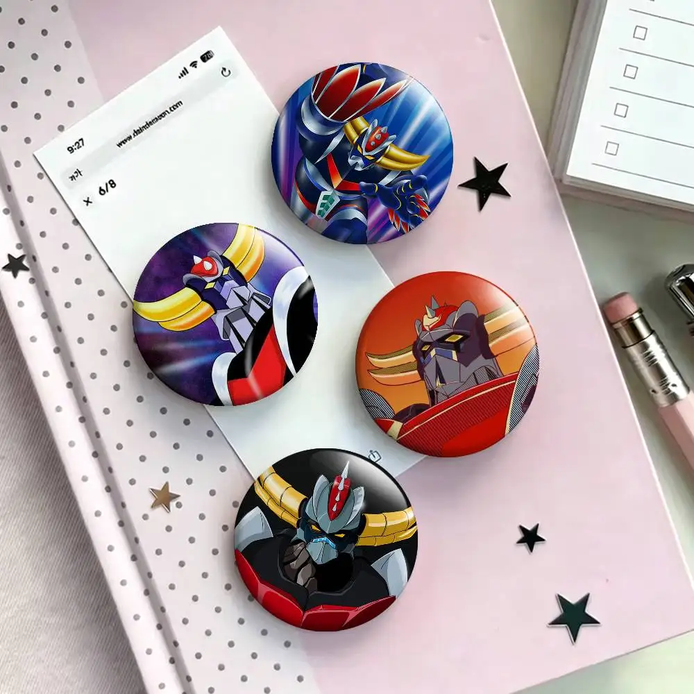 UFO R-Robot G-Goldorak Laser Badge Applicable For Backpack Clothes Hats Decor Creative Accessories
UFO R-Robot G-Goldorak Laser Badge Applicable For Backpack Clothes Hats Decor Creative Accessories