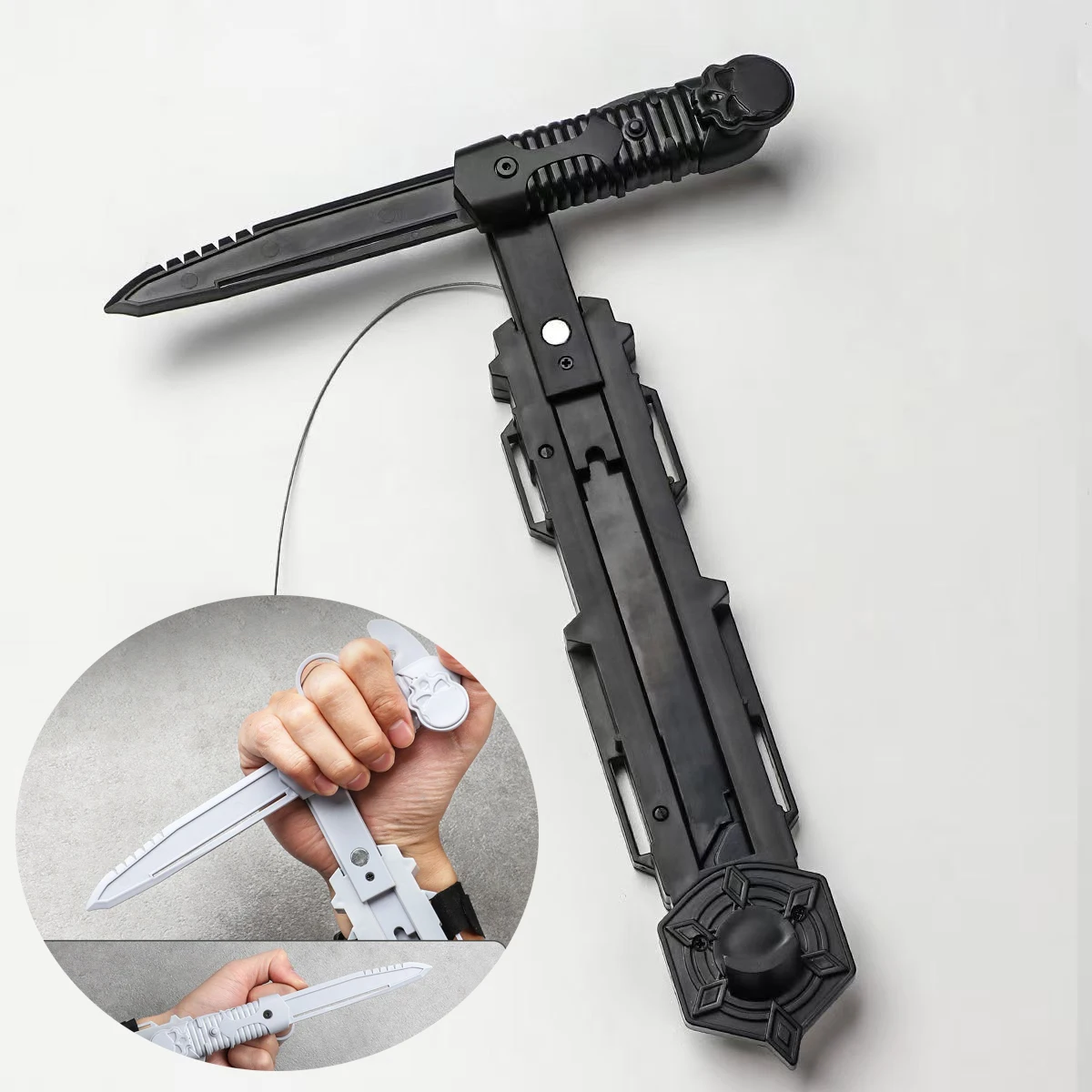 Игрушечное оружие «Рука убийцы»: выдвижной и вращающийся меч, интерактивный реквизит для косплея, игрушка для игр, подарок на день рождения
Игрушечное оружие «Рука убийцы»: выдвижной и вращающийся меч, интерактивный реквизит для косплея, игрушка для игр, подарок на день рождения