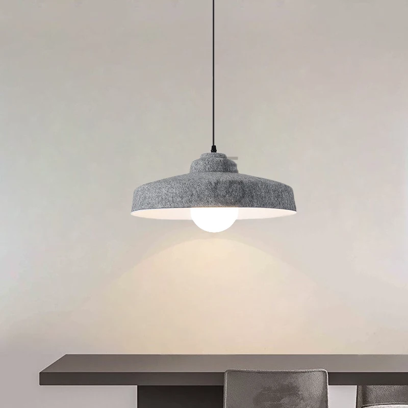 Italian Designer Felt Pendant Light Acoustic Noise-Reducing Ceiling Lamp for Home Commercial Spaces Warm Light Non-Wired
Italian Designer Felt Pendant Light Acoustic Noise-Reducing Ceiling Lamp for Home Commercial Spaces Warm Light Non-Wired