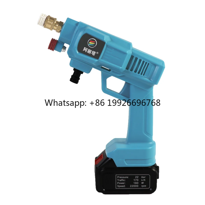 Portable Wireless Car Wash Gun with New Lithium-ion Battery for Home Use - Essential Cleaning Tool
Portable Wireless Car Wash Gun with New Lithium-ion Battery for Home Use - Essential Cleaning Tool