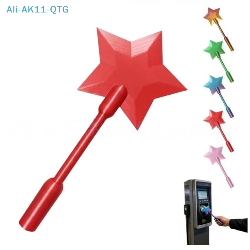 HOT! 1Pcs 36.8cm Cute Credit Card Holder Fashion Creative 3D Printed Wand Tap To Pay Lightweight Portable Star Magic Wand Holder
HOT! 1Pcs 36.8cm Cute Credit Card Holder Fashion Creative 3D Printed Wand Tap To Pay Lightweight Portable Star Magic Wand Holder