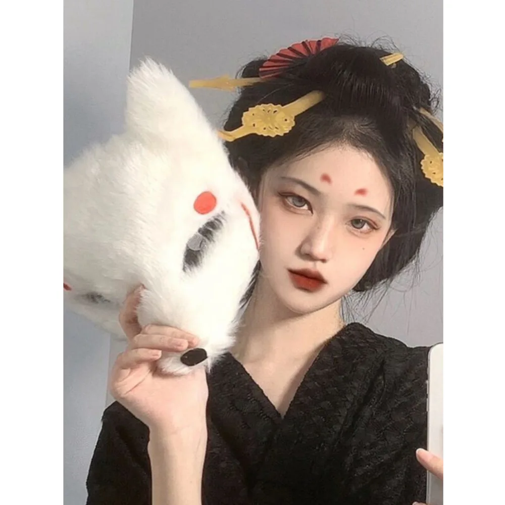 Хэллоуин Косплей Аниме Гейша Маска Костюм Плюшевая Маска Лисы Половина Лица Плюшевый Маскарад Фото Реквизит
Хэллоуин Косплей Аниме Гейша Маска Костюм Плюшевая Маска Лисы Половина Лица Плюшевый Маскарад Фото Реквизит