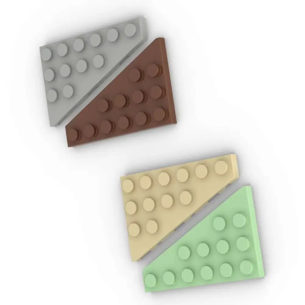 MOC 10PCS 48208 Wedge Board Assemble Bricks Plate 6x4 Left Stitching Substitutable Building Block Toy Adults Boys Holiday Gifts
MOC 10PCS 48208 Wedge Board Assemble Bricks Plate 6x4 Left Stitching Substitutable Building Block Toy Adults Boys Holiday Gifts