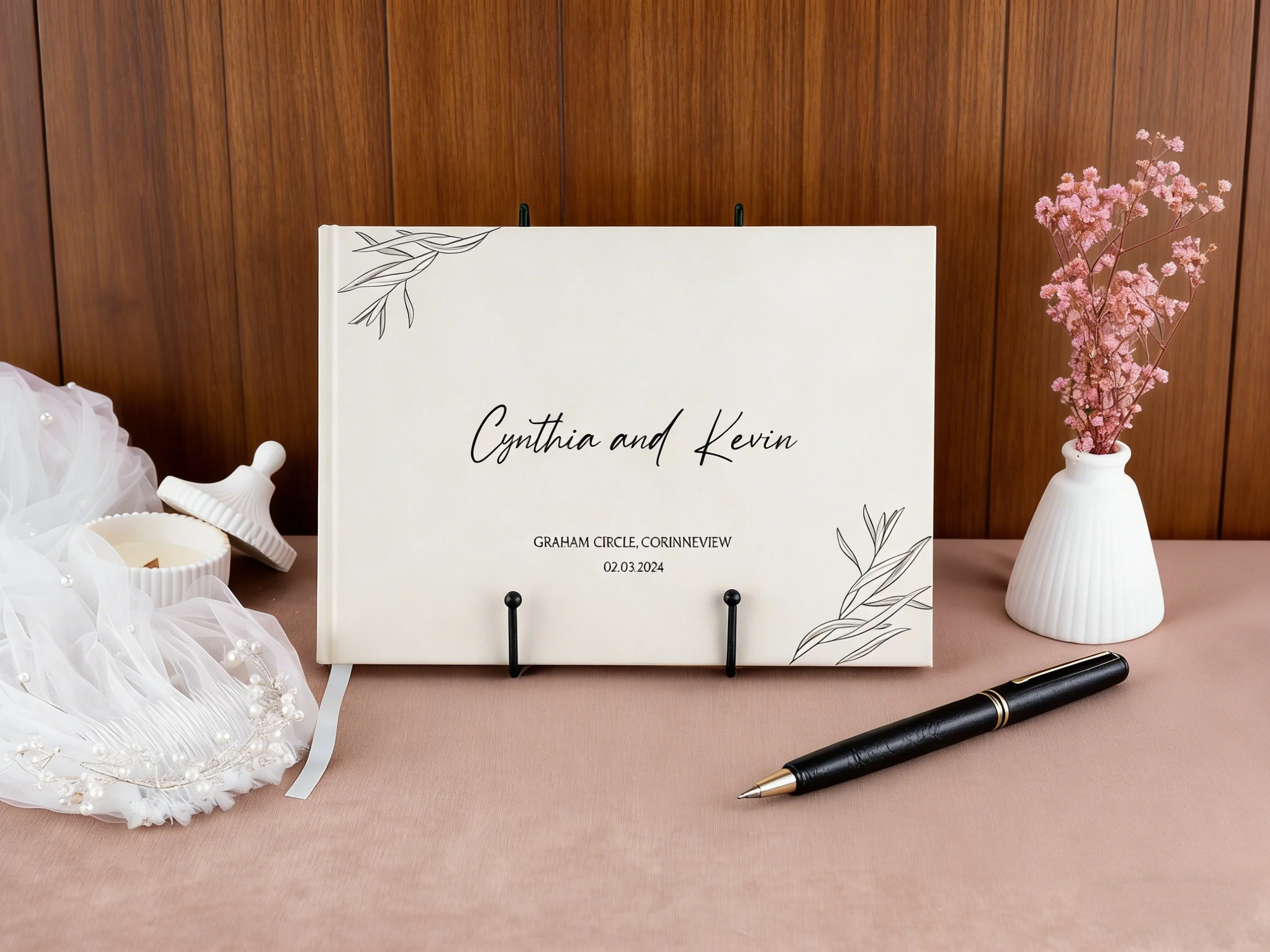 Personalized Wedding Guest Book | Photo Album Scrapbook | Wedding & Engagement Keepsake Gift
Personalized Wedding Guest Book | Photo Album Scrapbook | Wedding & Engagement Keepsake Gift