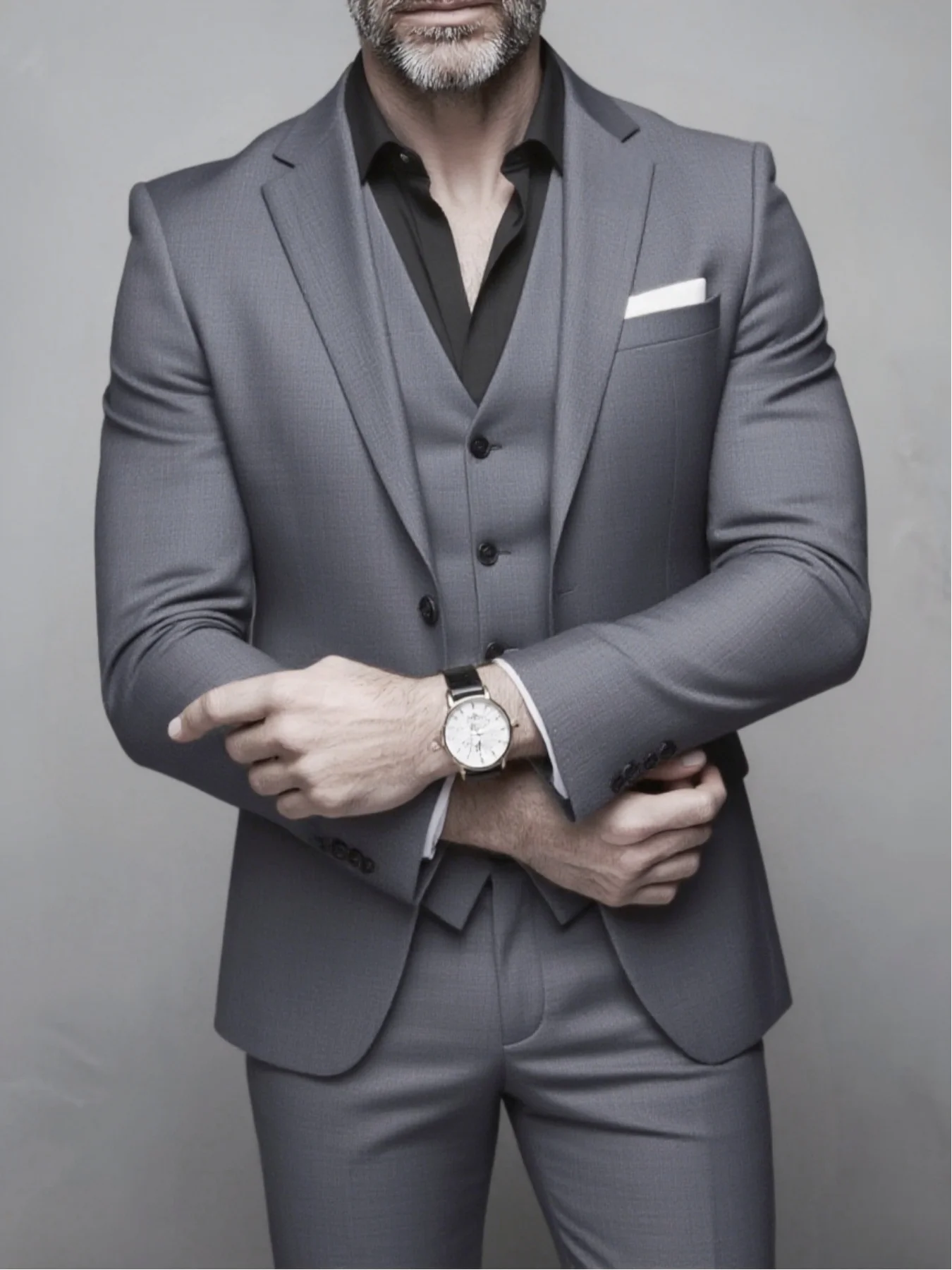 Men's Smart Casual 3-Piece Suit Set Single Breasted Solid Slim Fit Blazer Vest Pants Elegant Office Party Wedding
Men's Smart Casual 3-Piece Suit Set Single Breasted Solid Slim Fit Blazer Vest Pants Elegant Office Party Wedding