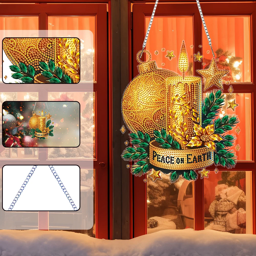 Набор для алмазной вышивки 2D: Рождественская тематика, плоские подвески, алмазные картины, украшения для дома, DIY-подвески, декоративные шармы
Набор для алмазной вышивки 2D: Рождественская тематика, плоские подвески, алмазные картины, украшения для дома, DIY-подвески, декоративные шармы