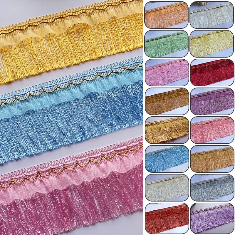 Оптовая продажа, длинная бахрома, полиэфирная пряжа с золотой нитью, кисточка, кружевная отделка, лента для шитья, латинских платьев, одежды,... 
Оптовая продажа, длинная бахрома, полиэфирная пряжа с золотой нитью, кисточка, кружевная отделка, лента для шитья, латинских платьев, одежды,...