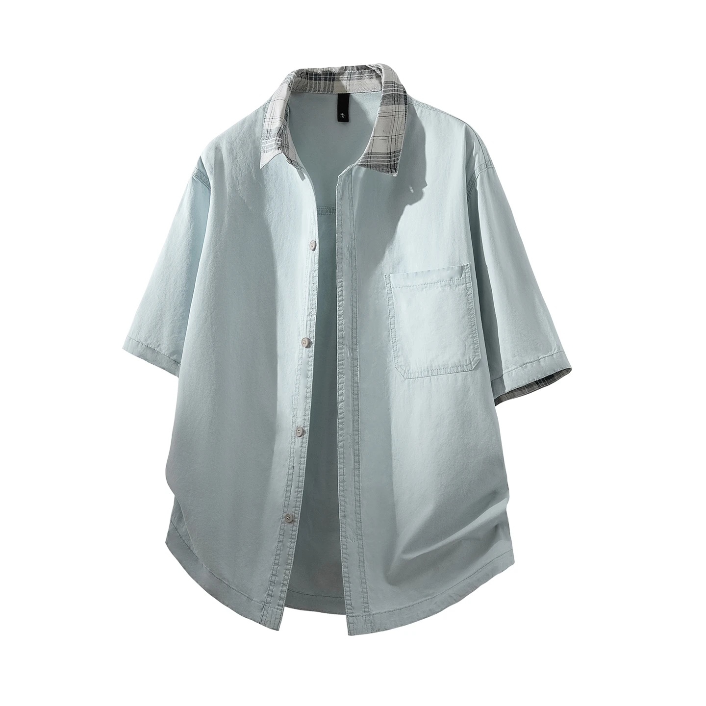 Men's 100% Cotton Shirt New Summer Fashion Solid Color Breathable Short Sleeve Shirt Street Trendy Daily Outing Comfortable Top
Men's 100% Cotton Shirt New Summer Fashion Solid Color Breathable Short Sleeve Shirt Street Trendy Daily Outing Comfortable Top