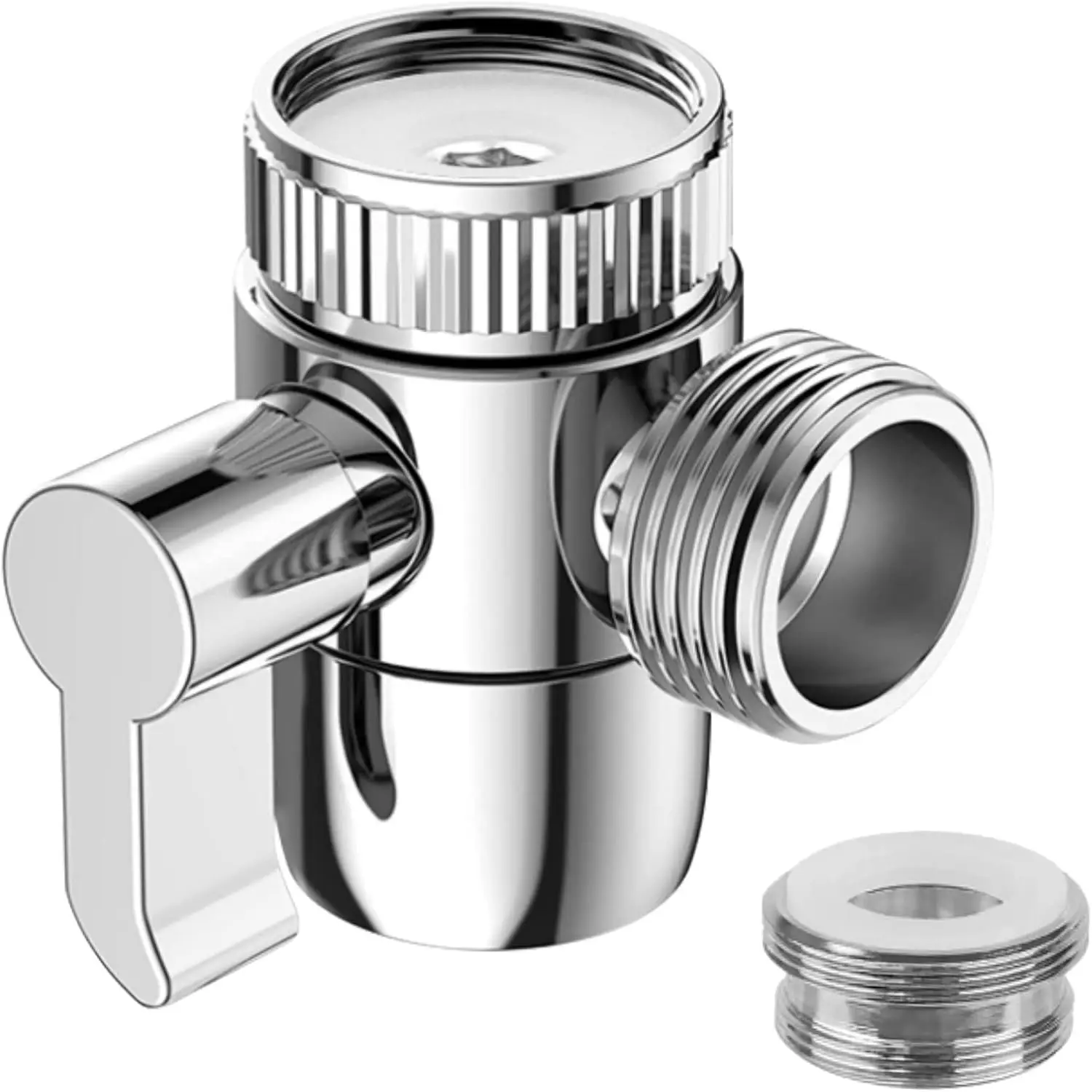 Shower Diverter Valve 3 Way Kitchen Tap Diverter Brass Sink Faucet Splitter M22 X M24 Adapter Replacement Part for Bathroom Tub
Shower Diverter Valve 3 Way Kitchen Tap Diverter Brass Sink Faucet Splitter M22 X M24 Adapter Replacement Part for Bathroom Tub