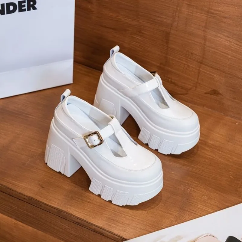 10CM Women Shoes Exquisite Round Head Platform High Heels for Woman Fashion Hollow Out Casual Shoes Designer Shoes Zapatos Mujer
10CM Women Shoes Exquisite Round Head Platform High Heels for Woman Fashion Hollow Out Casual Shoes Designer Shoes Zapatos Mujer