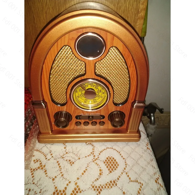 New retro desktop multi-function card U disk Bluetooth speaker, portable multi-band radio
New retro desktop multi-function card U disk Bluetooth speaker, portable multi-band radio
