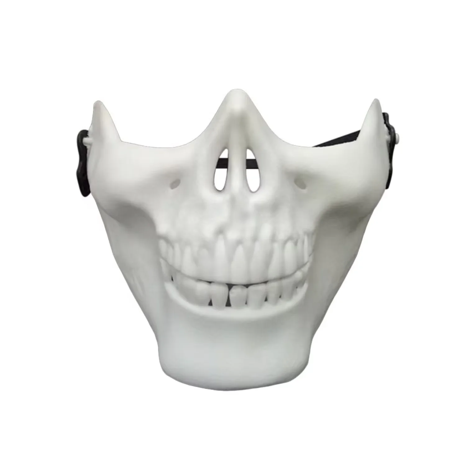 Halloween Half Face Horrible Skull Skeleton Full Face Protector for Cosplay Masquerade Party
Halloween Half Face Horrible Skull Skeleton Full Face Protector for Cosplay Masquerade Party