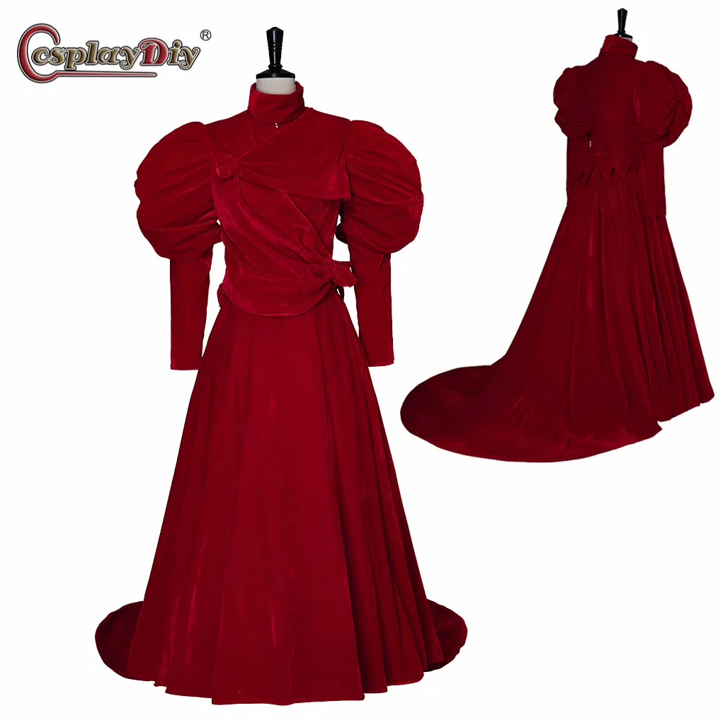 Cosplaydiy Victorian Red Velvet Dress Renaissance Vintage Costume Ball Gown Dress Historical Medieval Noble Queen Cosplay Dress
Cosplaydiy Victorian Red Velvet Dress Renaissance Vintage Costume Ball Gown Dress Historical Medieval Noble Queen Cosplay Dress