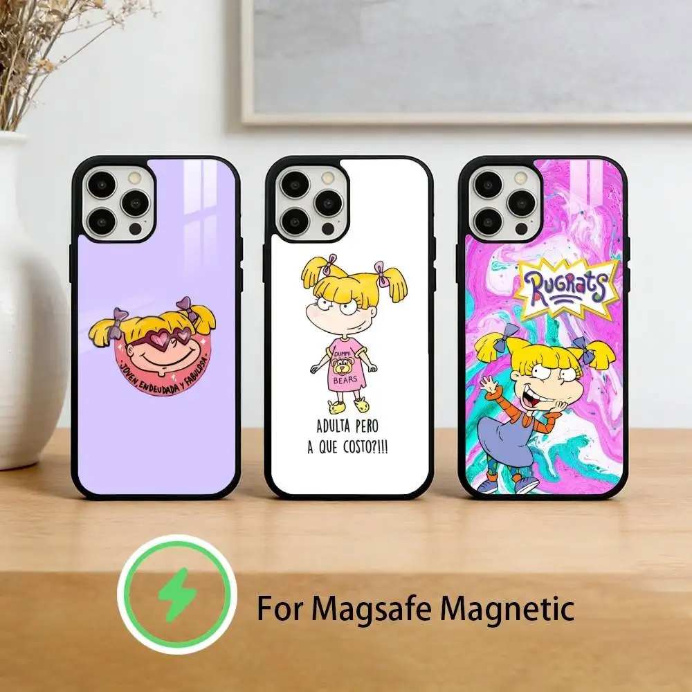 R-Rugrat C-Chuckie Angelica Phone Case For iPhone 17 16 15 14 13 12 Pro Max Plus for Mirror Wireless Magnetic Cover
R-Rugrat C-Chuckie Angelica Phone Case For iPhone 17 16 15 14 13 12 Pro Max Plus for Mirror Wireless Magnetic Cover