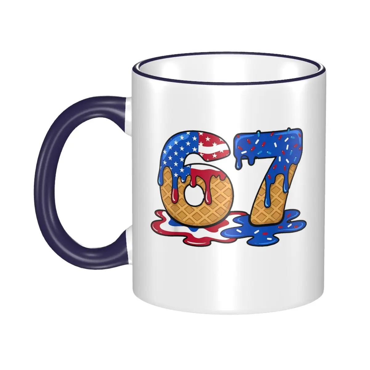 67 Ice Cream Drip Meme Funny Six Seven Gen Alpha Slang Gift Mugs for Friends Funny Coffee Cup Present for Office
67 Ice Cream Drip Meme Funny Six Seven Gen Alpha Slang Gift Mugs for Friends Funny Coffee Cup Present for Office