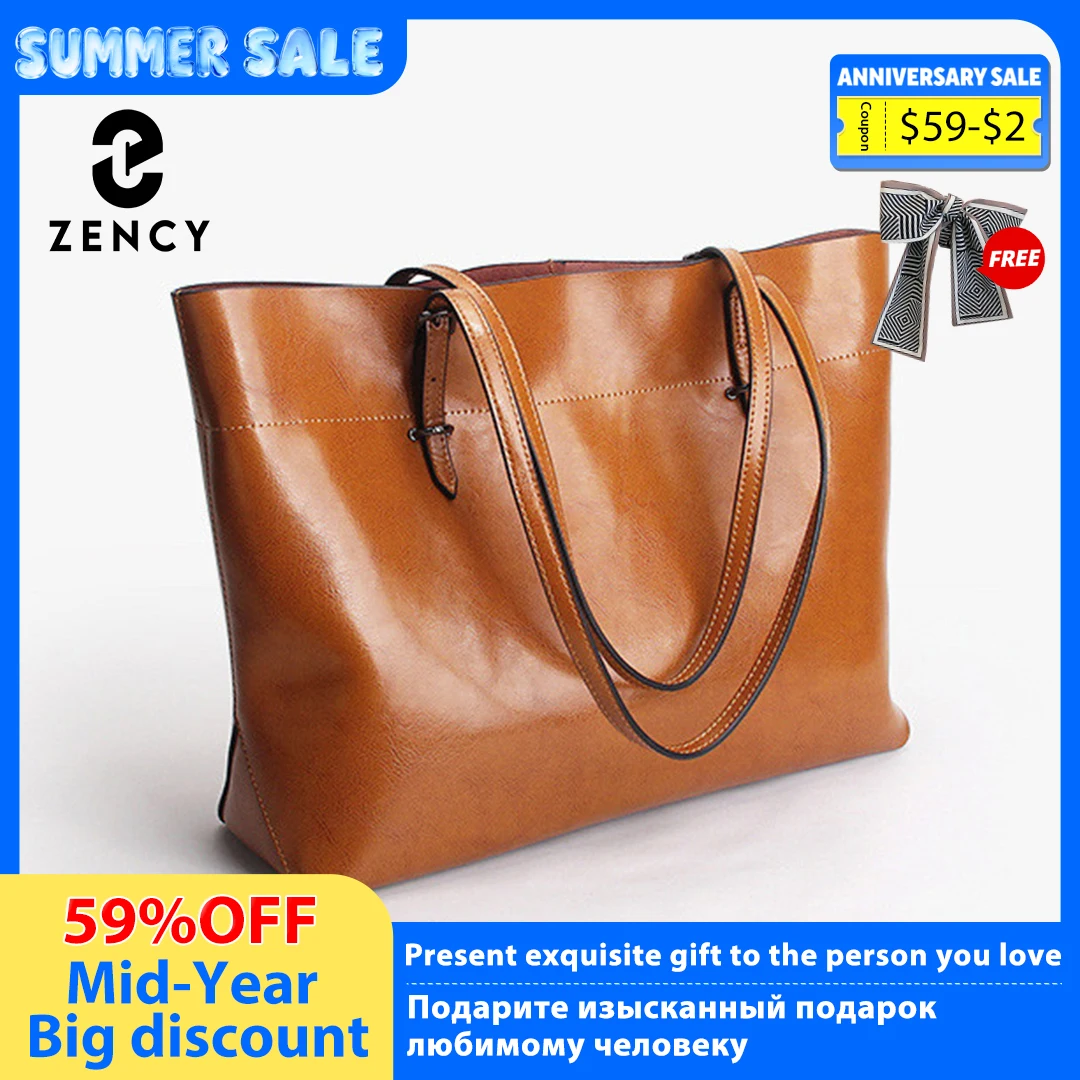New Style Brown Women Handbag 100% Genuine Leather Female Shoulder Purse Ladies Black Tote Bag Large Capacity Shopping Bags
New Style Brown Women Handbag 100% Genuine Leather Female Shoulder Purse Ladies Black Tote Bag Large Capacity Shopping Bags