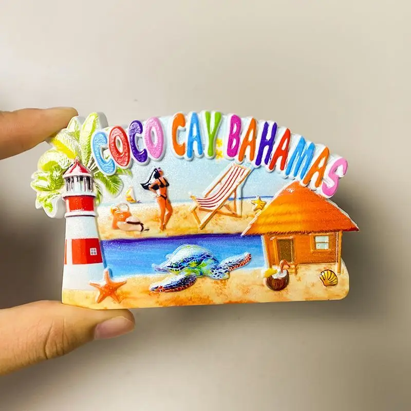 Bahamas Islands Ocean Style Resin Magnets Creative Tourist Souvenirs Decorative Personalized Gifts for Refrigerator
Bahamas Islands Ocean Style Resin Magnets Creative Tourist Souvenirs Decorative Personalized Gifts for Refrigerator