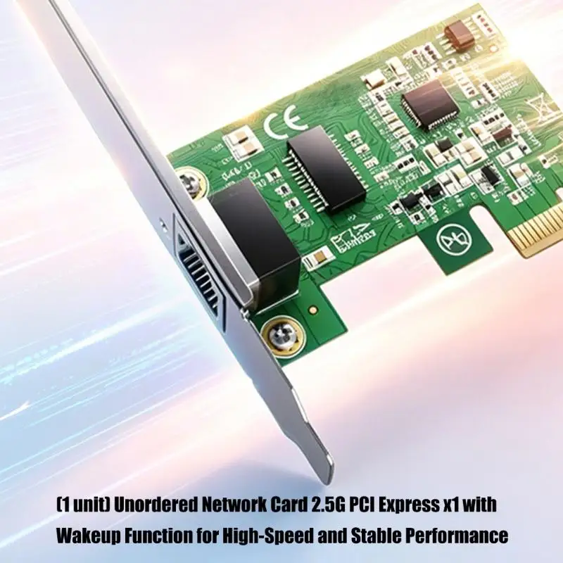 R53C Metal 2.5G PCIE Networking Adapters With Advanced Wake On LAN Technology For Gaming And Professional Workstations
R53C Metal 2.5G PCIE Networking Adapters With Advanced Wake On LAN Technology For Gaming And Professional Workstations