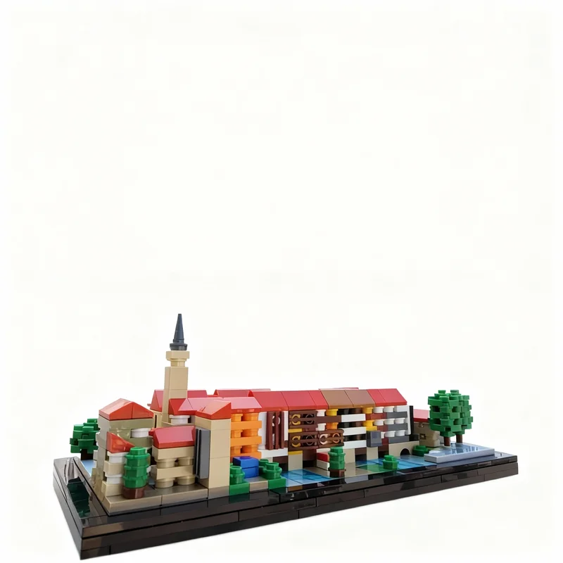 743pcs MOC Kramerbrucke Erfurt Germany Architecture Model Building Blocks Construction Toy Christmas Gifts DIY Creative Idea
743pcs MOC Kramerbrucke Erfurt Germany Architecture Model Building Blocks Construction Toy Christmas Gifts DIY Creative Idea