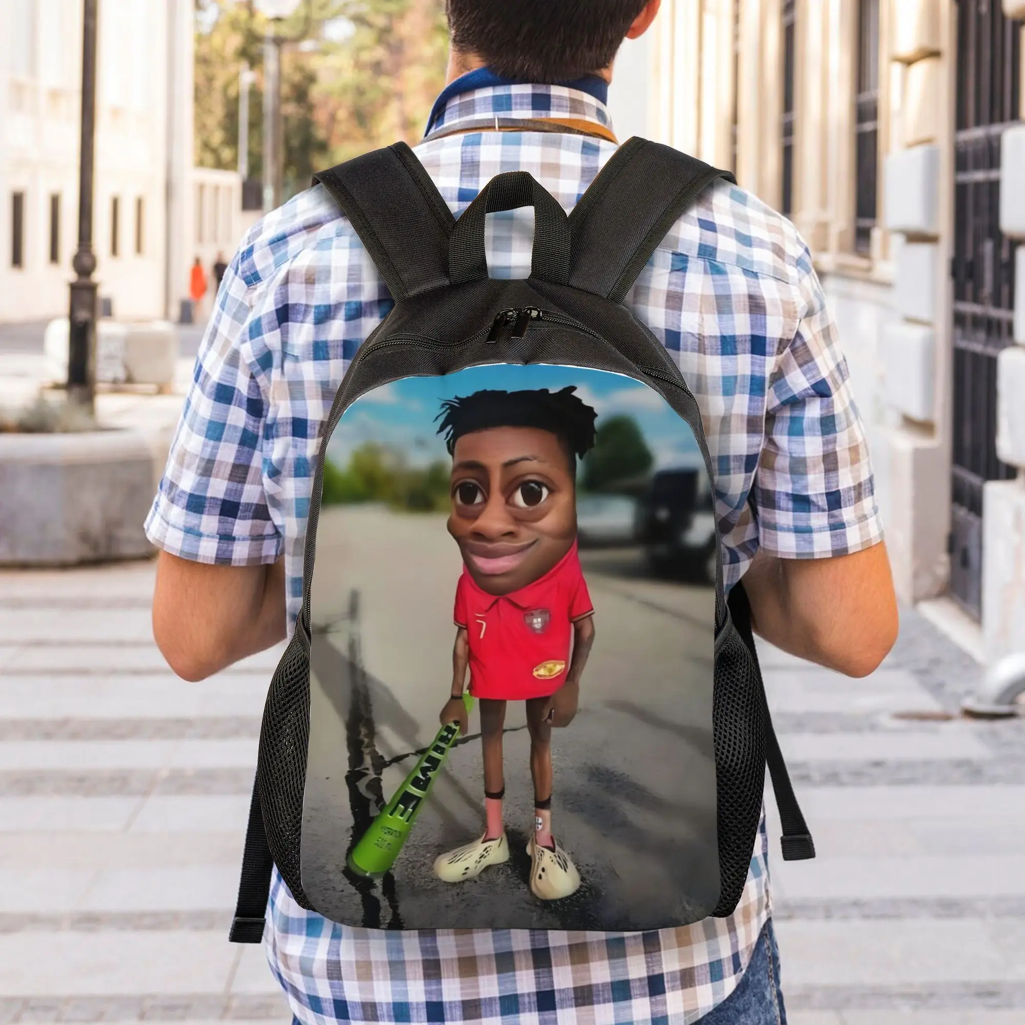 College Bag Back to school season Tung Tung Tung Sahur 16 Fashion Backpack
College Bag Back to school season Tung Tung Tung Sahur 16 Fashion Backpack