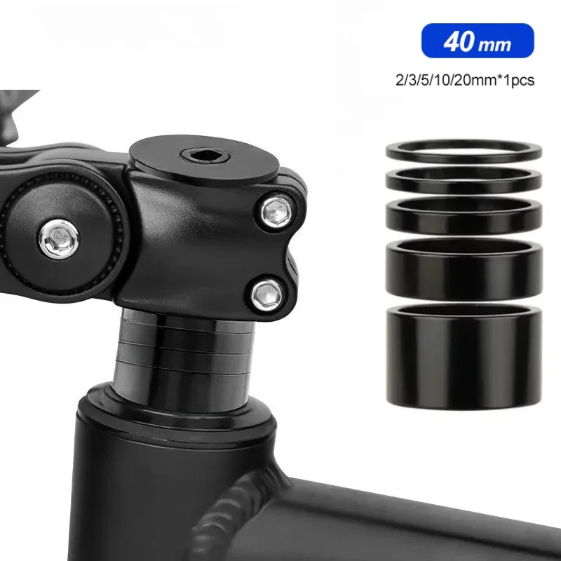 Bicycle Headset Spacer Aluminum Alloy For 28.6mm Bike Stem Washer Steerer Tube Fork Stem Height Adjust Ring For 2/3/5/10/20mm
Bicycle Headset Spacer Aluminum Alloy For 28.6mm Bike Stem Washer Steerer Tube Fork Stem Height Adjust Ring For 2/3/5/10/20mm