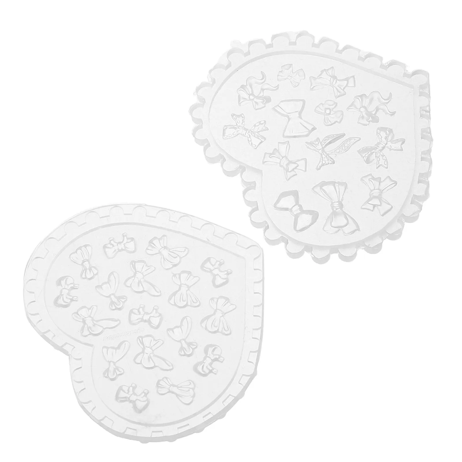 2Pcs Nail Art Silicone Molds Reusable Silicone Bow Design Nail Decoration Supplies Manicure Resin Epoxy Charm Tool
2Pcs Nail Art Silicone Molds Reusable Silicone Bow Design Nail Decoration Supplies Manicure Resin Epoxy Charm Tool