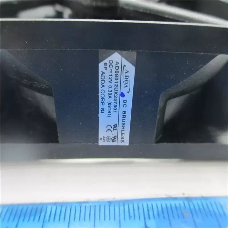 For ADDA AD08012UX257301 80 mm 8025 12 V DC CPU Cooling Fan
For ADDA AD08012UX257301 80 mm 8025 12 V DC CPU Cooling Fan