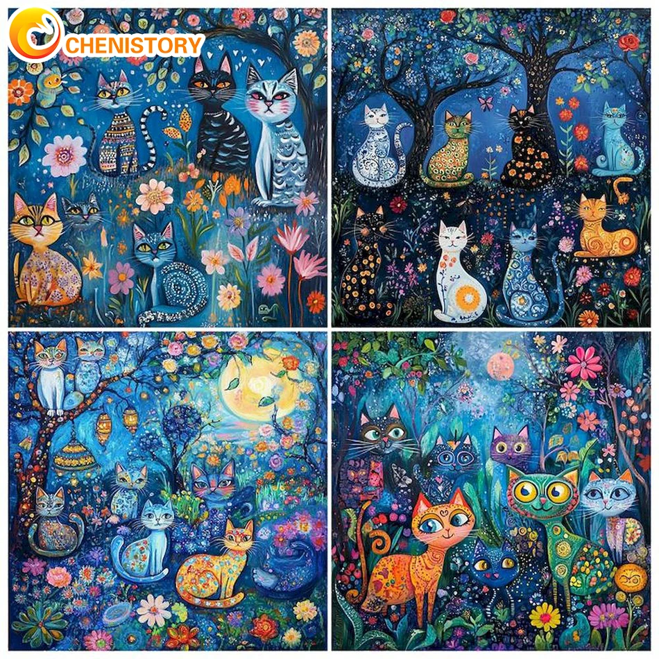 CHENISTORY Full Square Diamond Embroidery DIY 5D Diamond Painting Animals Cat Mosaic Pattern Rhinestone Home Decor Wall Art
CHENISTORY Full Square Diamond Embroidery DIY 5D Diamond Painting Animals Cat Mosaic Pattern Rhinestone Home Decor Wall Art