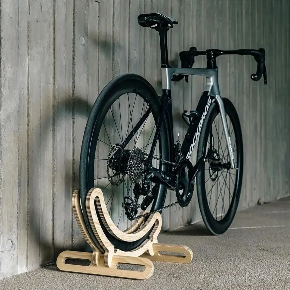 Beautiful Wooden Home Bicycle Rack Vertical Ground Anti-dirty Bike Display Stand Nonslip Waterproof Bike Steady Rack Outdoor
Beautiful Wooden Home Bicycle Rack Vertical Ground Anti-dirty Bike Display Stand Nonslip Waterproof Bike Steady Rack Outdoor