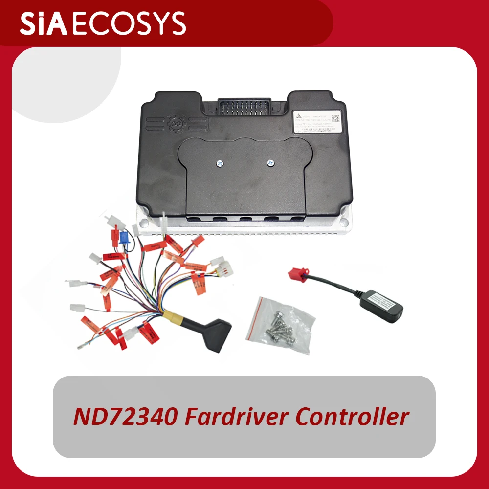 ND72340 Fardriver Controller Motor Accessories High Power Electric scooter Controller 300A BLDC Programmable For 2KW-3kW QSMotor
ND72340 Fardriver Controller Motor Accessories High Power Electric scooter Controller 300A BLDC Programmable For 2KW-3kW QSMotor