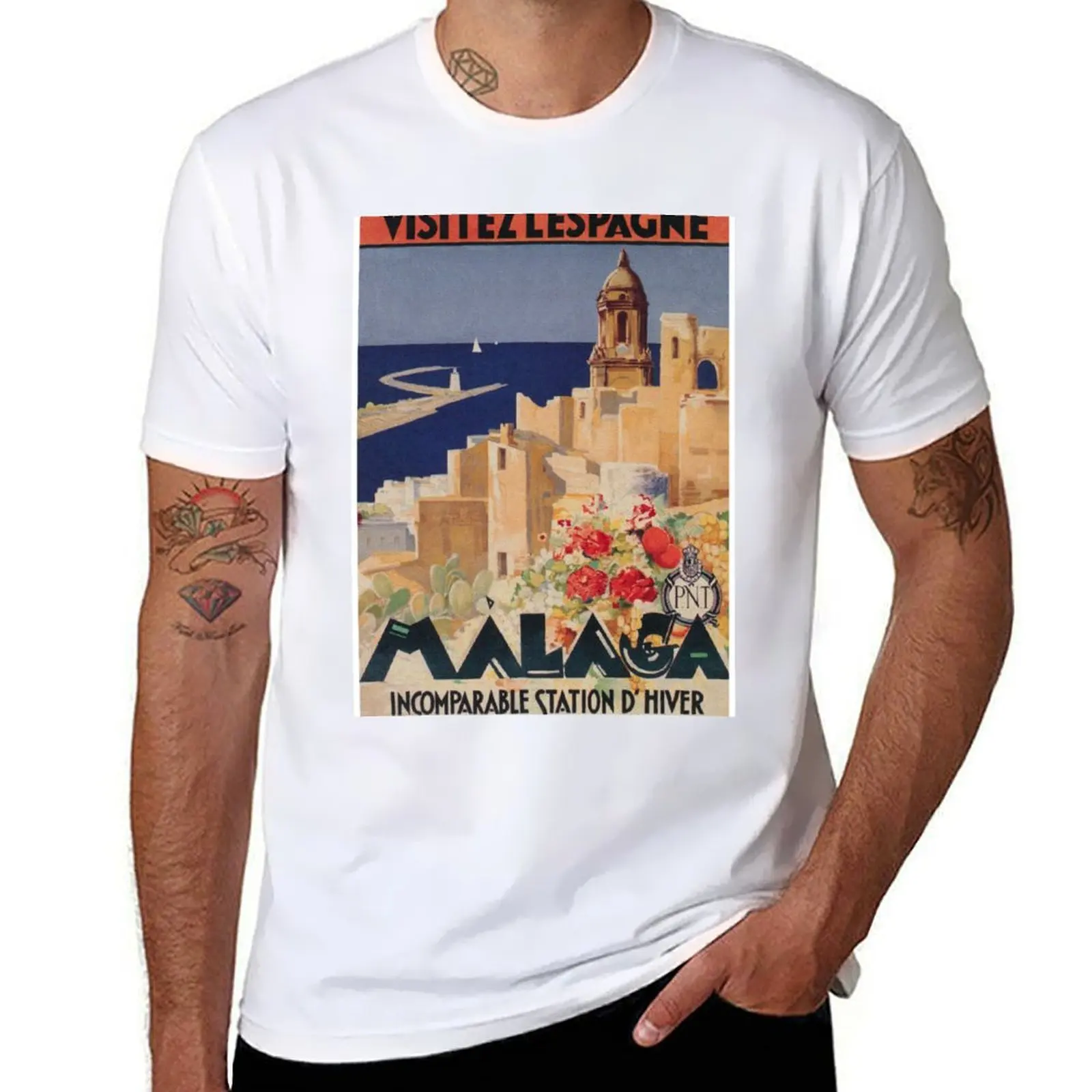 Malaga, Spain Vintage Travel Poster T-Shirt cotton t shirt pack anime t shirts for man man t shirts for men T-shirt
Malaga, Spain Vintage Travel Poster T-Shirt cotton t shirt pack anime t shirts for man man t shirts for men T-shirt