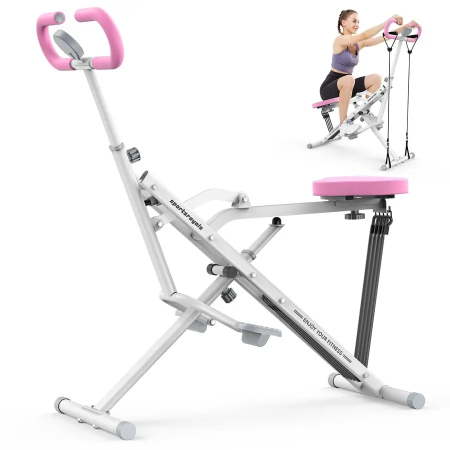 Pink Squat Machine Rowing Machine for Home 2 in 1 Rower Squat Assist Workout Foldable Rower for Home Full Body Worikout Adjusta
Pink Squat Machine Rowing Machine for Home 2 in 1 Rower Squat Assist Workout Foldable Rower for Home Full Body Worikout Adjusta