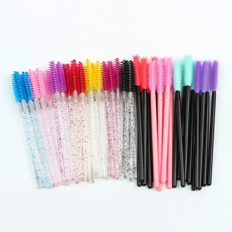 HOT 5/25/50pcs Lashes Brush Wholesale Mascara Wands Applicator Crystal Eyelash Brushes False Eyelashes Extensions Makeup Tools
HOT 5/25/50pcs Lashes Brush Wholesale Mascara Wands Applicator Crystal Eyelash Brushes False Eyelashes Extensions Makeup Tools