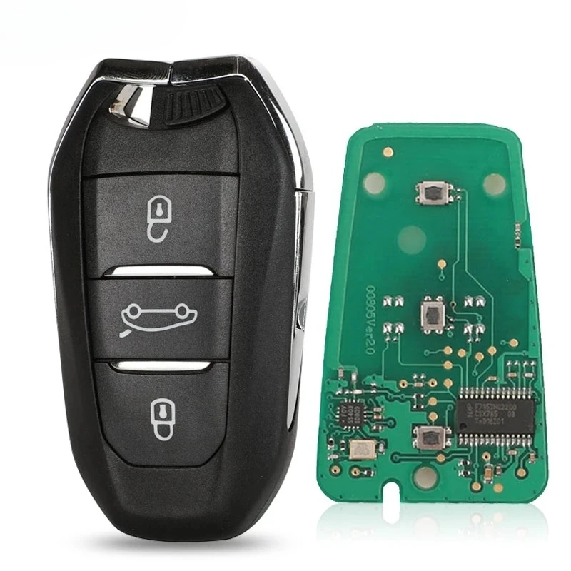 KeylessGo VA2/HU83 Smart Key for Citroen C4 C4L DS4 DS5 Car Key Remote 433.92Mhz ID46 Hitag2 4A Hitag-AES with Circuit
KeylessGo VA2/HU83 Smart Key for Citroen C4 C4L DS4 DS5 Car Key Remote 433.92Mhz ID46 Hitag2 4A Hitag-AES with Circuit