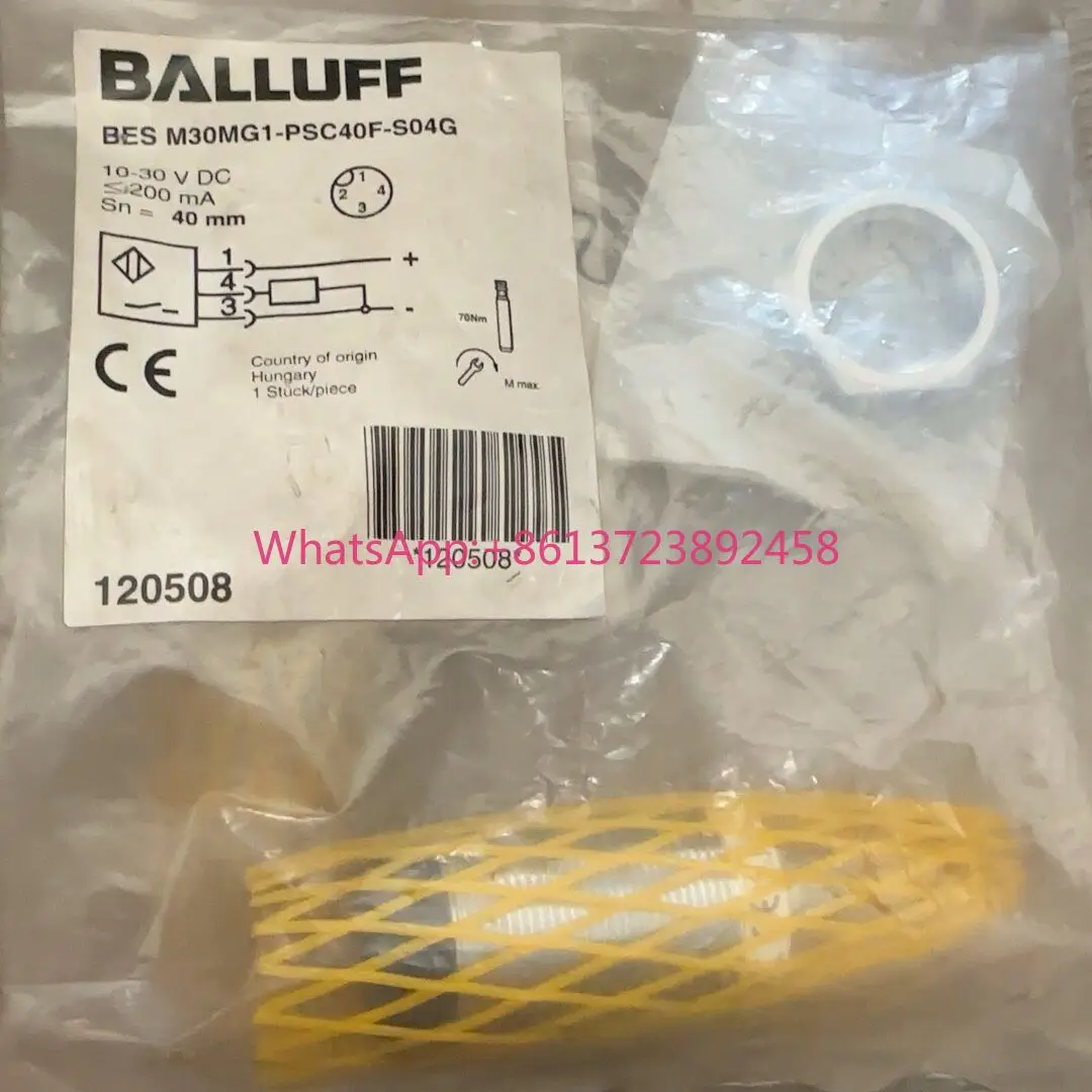 BES02YJ BES M30MG1-PCS40F-S04G Balluff remote proximity switch, high quality
BES02YJ BES M30MG1-PCS40F-S04G Balluff remote proximity switch, high quality