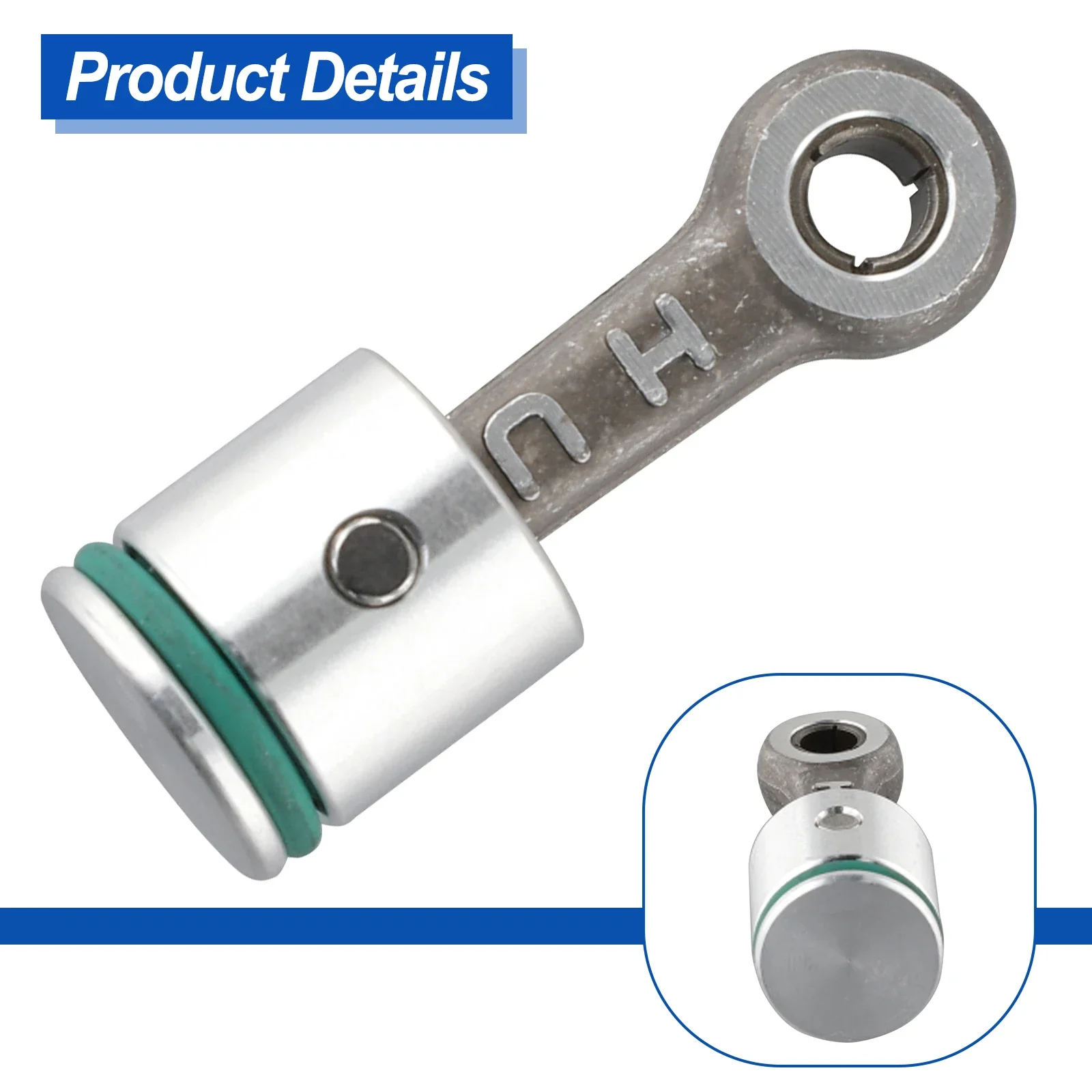 Electric Hammer Piston Rod 1 Set 70mm Length Accessories Metal Power Tool Practical Replacement Silver High Quality
Electric Hammer Piston Rod 1 Set 70mm Length Accessories Metal Power Tool Practical Replacement Silver High Quality