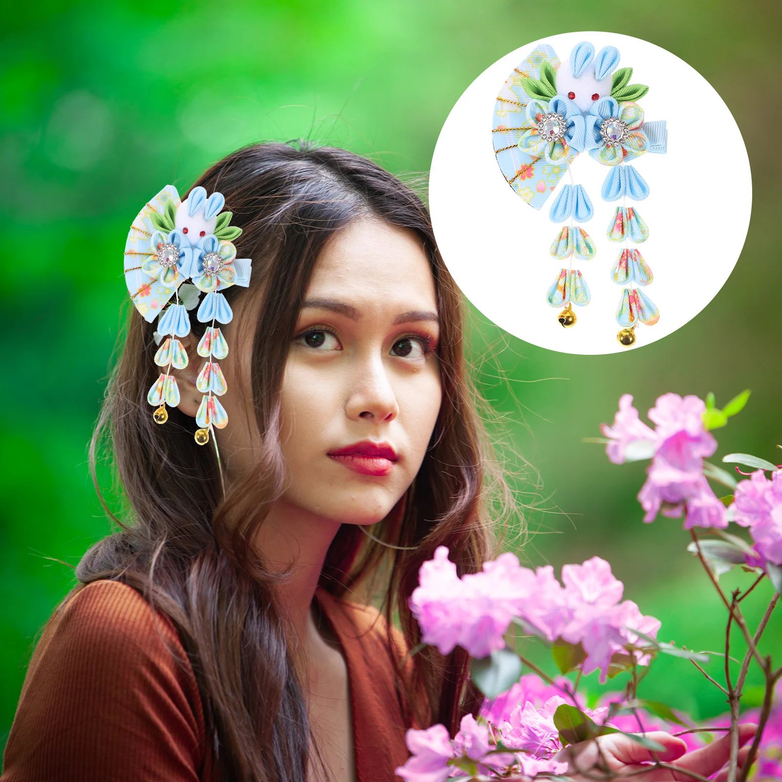 Elegant Flower Hairpin Tassel Hair Clip for Thick Thin Curly Straight Hair Secure Hold Wedding Bridal Shower Party
Elegant Flower Hairpin Tassel Hair Clip for Thick Thin Curly Straight Hair Secure Hold Wedding Bridal Shower Party