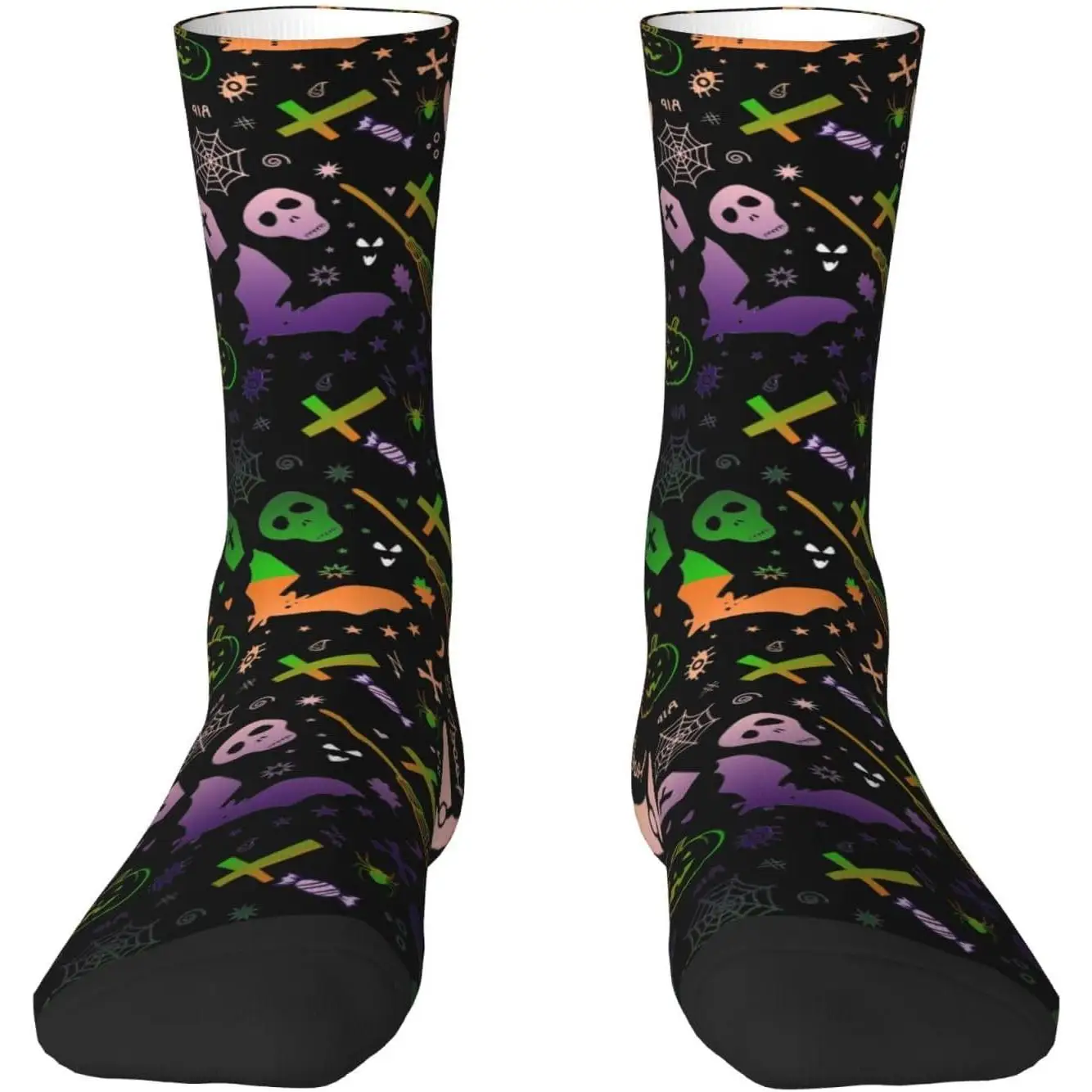 Носки на Хэллоуин, милые повседневные носки с тыквой, новинка, готические компрессионные носки для женщин и мужчин, Harajuku, в стиле ретро, дышащие, нескользящие
Носки на Хэллоуин, милые повседневные носки с тыквой, новинка, готические компрессионные носки для женщин и мужчин, Harajuku, в стиле ретро, дышащие, нескользящие