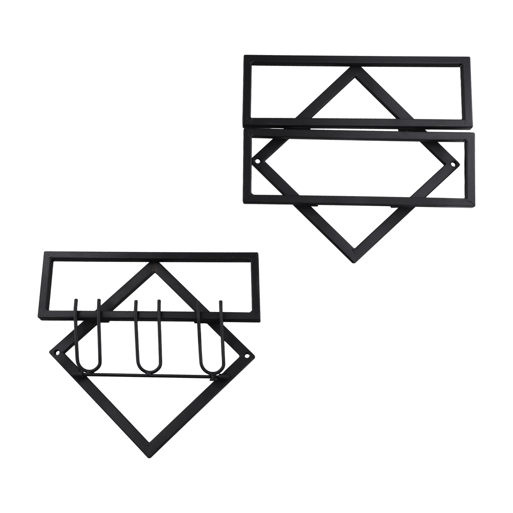 High-Quality Wall Mounted Upside Down Wine Rack Bottle Goblet Glass Holder Storage Organizer Wine Bottle Rack Black
High-Quality Wall Mounted Upside Down Wine Rack Bottle Goblet Glass Holder Storage Organizer Wine Bottle Rack Black