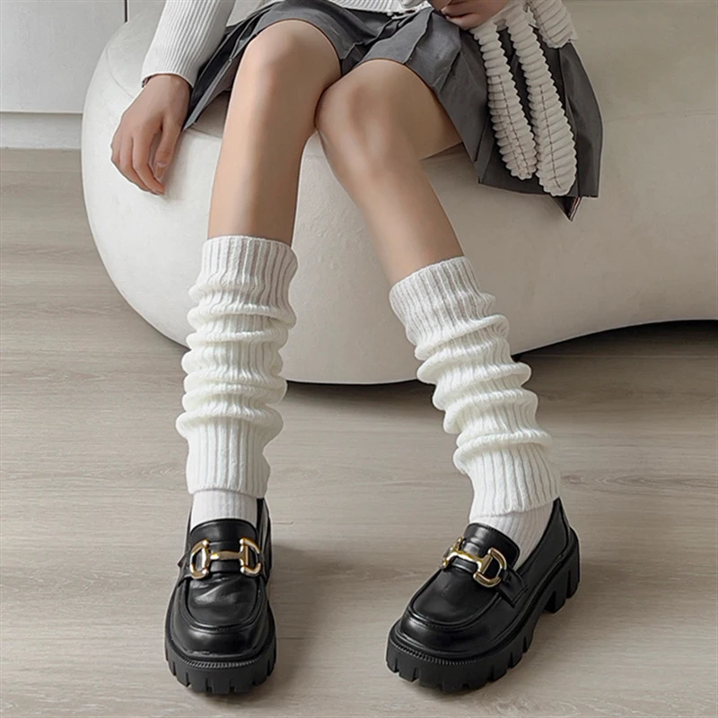 Lolita Woven Line Stacked Sock Covers Solid Color Versatile Jk Thigh High Socks Retro College Style Knee-Length Warm Socks
Lolita Woven Line Stacked Sock Covers Solid Color Versatile Jk Thigh High Socks Retro College Style Knee-Length Warm Socks