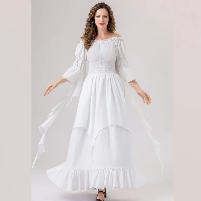 Medieval Costume Par Multi-Color Women's Dr Dance loween Stage Performance Outfit Adult Ladies Faion Theatrical Wear
Medieval Costume Par Multi-Color Women's Dr Dance loween Stage Performance Outfit Adult Ladies Faion Theatrical Wear