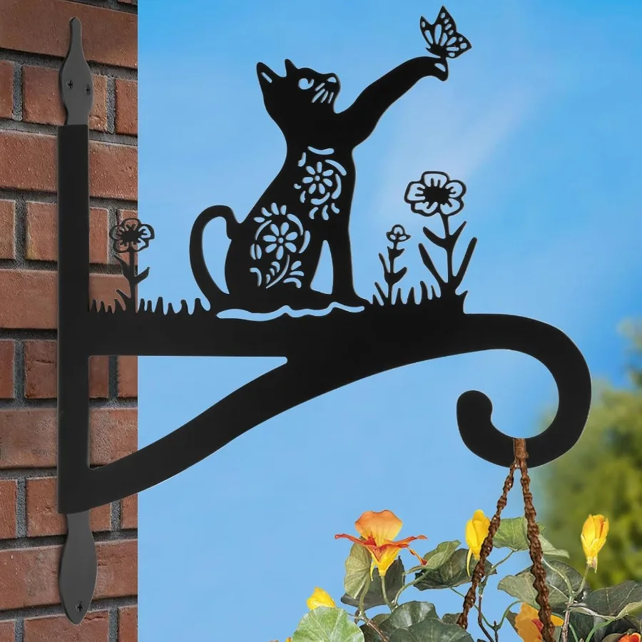 Metal Wall Mount Plant Hanger for Outdoor Indoor Use Heavy Duty Hanging Plant Bracket for Flower Pots Bird Feeders Wind Chimes
Metal Wall Mount Plant Hanger for Outdoor Indoor Use Heavy Duty Hanging Plant Bracket for Flower Pots Bird Feeders Wind Chimes