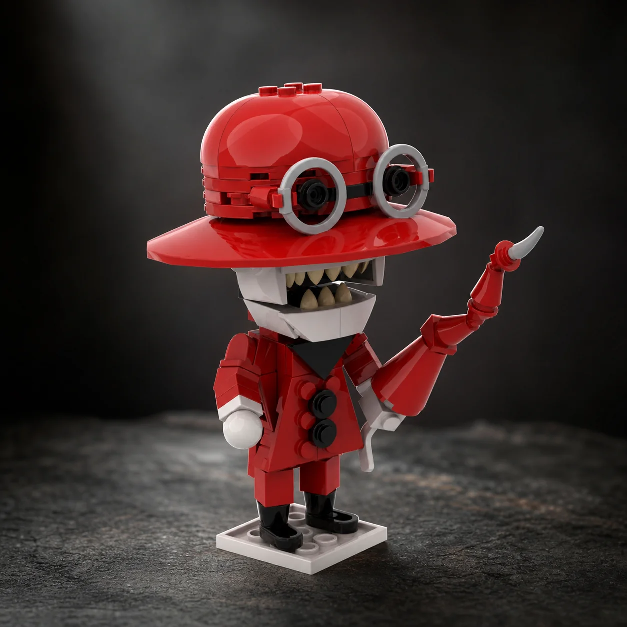 MOC Cartoon Circus Red Figure Building Blocks Funny Goggles Big Mouth Bricks DIY Model Toy Gift for Adult Fan Display
MOC Cartoon Circus Red Figure Building Blocks Funny Goggles Big Mouth Bricks DIY Model Toy Gift for Adult Fan Display