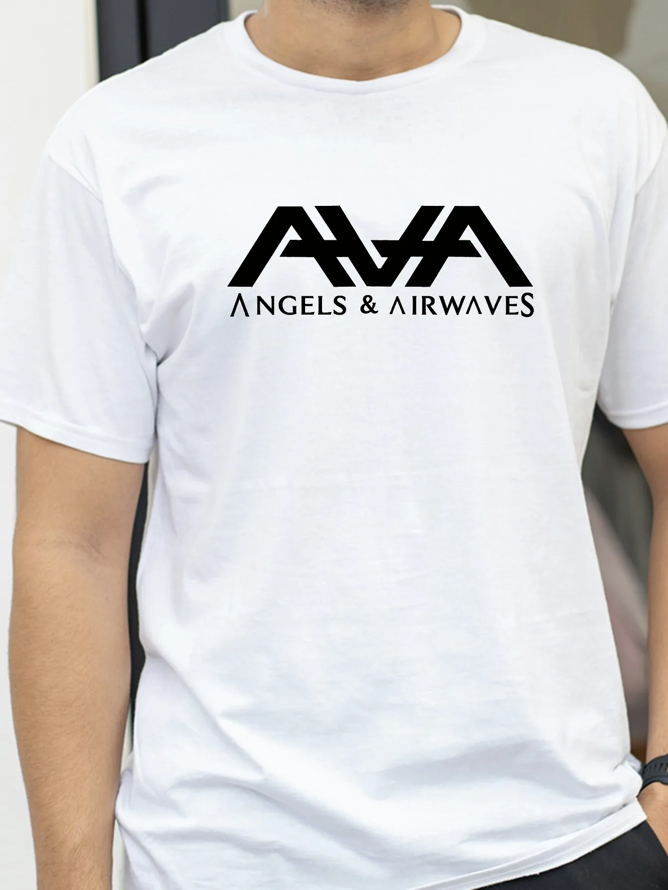 music rock ava angels airwaves band Graphic T-Shirt man women casual cotton o-neck Short Sleeve Harajuku Tee Breathable Tops tee
music rock ava angels airwaves band Graphic T-Shirt man women casual cotton o-neck Short Sleeve Harajuku Tee Breathable Tops tee